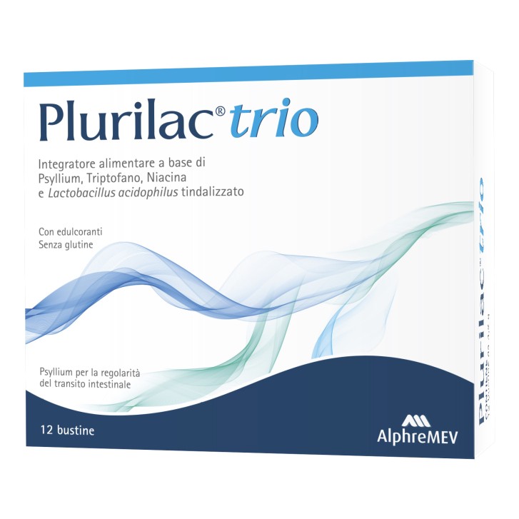 Plurilac Trio 12 Bustine - Integratore per la regolarità intestinale