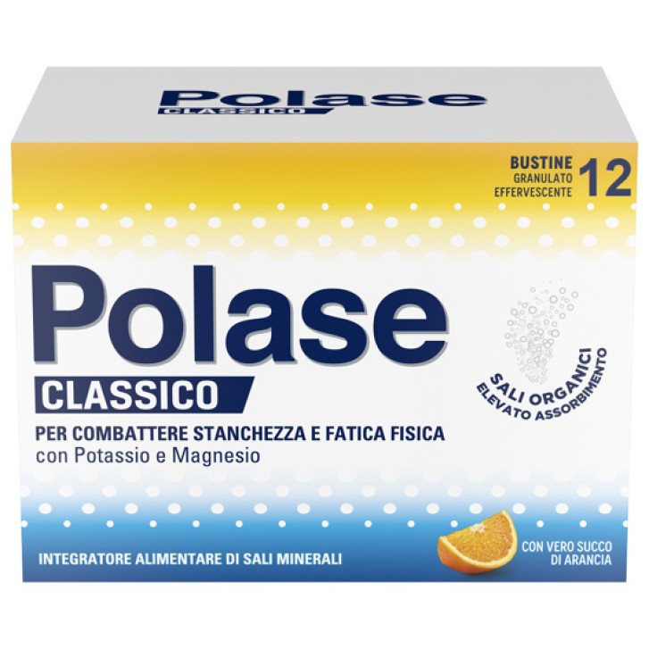 Polase Classico Gusto Arancia 12 Bustine - Integratore contro la Stanchezza