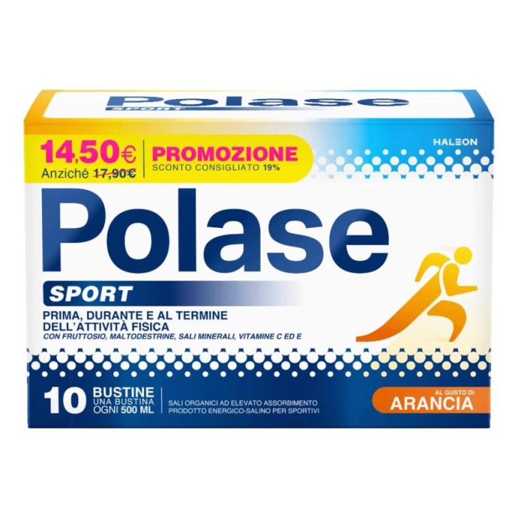 Polase Sport Arancia 10 bustine - Integratore Alimentare