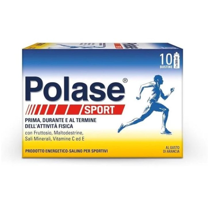 Polase Sport Gusto Arancia 10 bustine - Integratore per l'attività Fisica