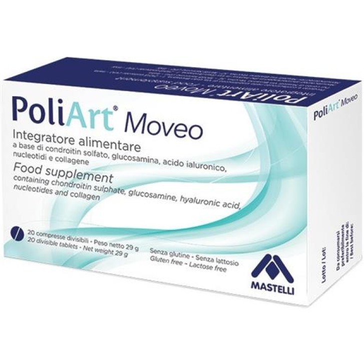 Poliart Moveo 20 Compresse Divisibili - Integratore Alimentare