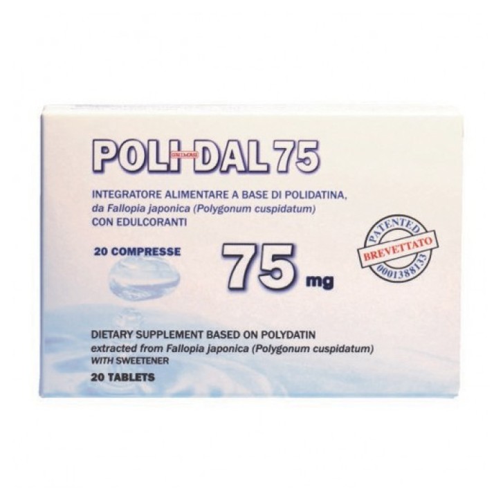 Polidal 75 mg 20 Compresse - Integratore Alimentare