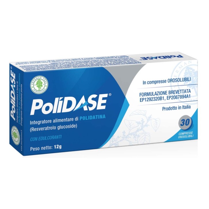 Polidase 80 mg 30 compresse orosolubili - Integratore Alimentare