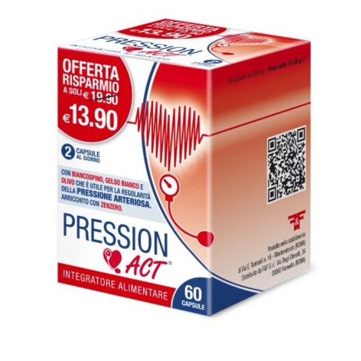 Pression Act 60 Capsule - Integratore Alimentare Pressione Arteriosa