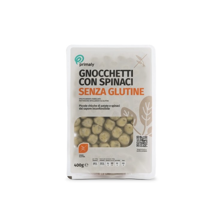 Primaly Pasta Gnocchetti con Spinaci 400 grammi
