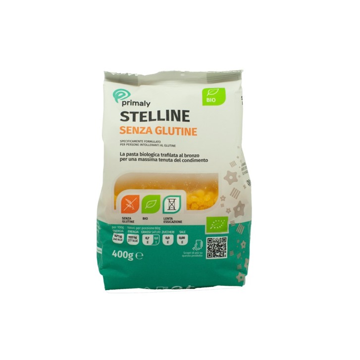 Primaly Pasta Stelline Bio Senza Glutine 400 grammi