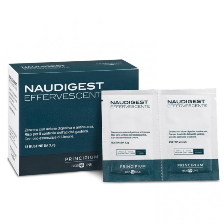 Principium Naudigest 18 Bustine - Integratore per la Digestione