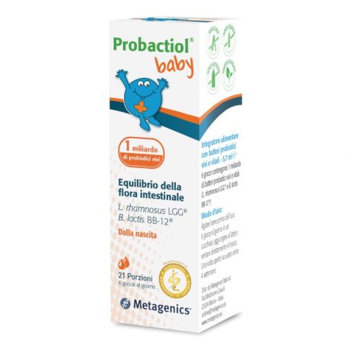 Probactiol Baby Gocce 5 ml - Integratore Probiotici Neonati