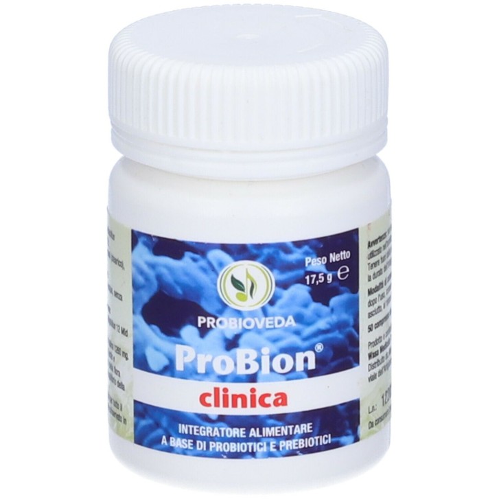 Probion Clinica 50 Compresse - Integratore Probiotici e Prebiotici