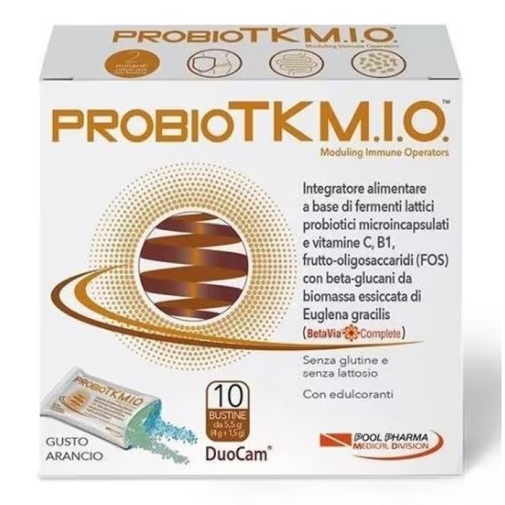 ProbioTKM.I.O. 10 bustine - Integratore Fermenti Lattici e Vitamine