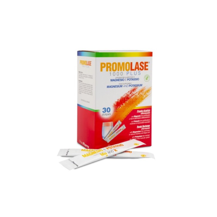 Promolase 1000 Plus 30 Stick PromoPharma - Integratore Sali Minerali
