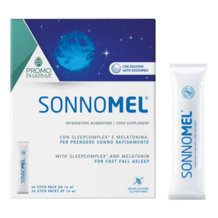 Sonnomel Promopharma 20 Stick - Integratore Benessere Sonno