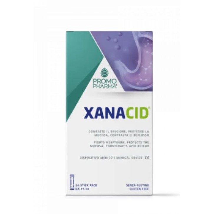 Xanacid 20 Stick da 15 ml Promopharma - Integratore Alimentare