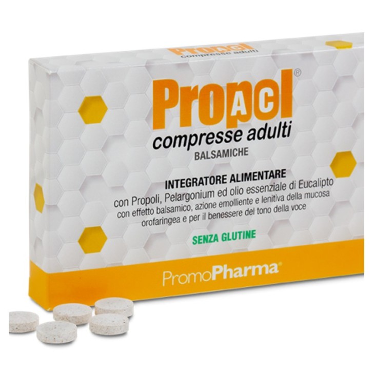 Propol Ac Adulti 20 Compresse PromoPharma - Integratore Difese Immunitarie