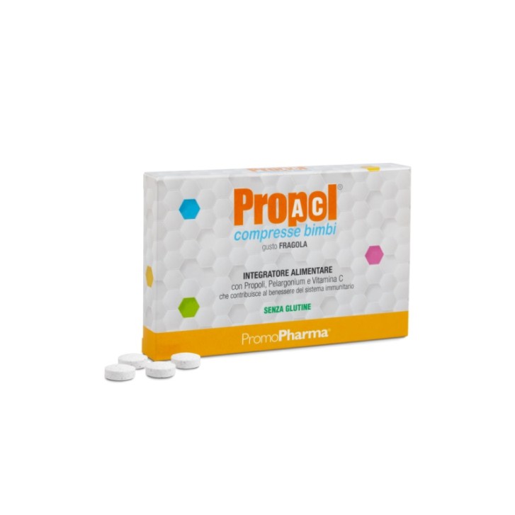 Propol Ac Bimbi 20 Compresse PromoPharma - Integratore Difese Immunitarie