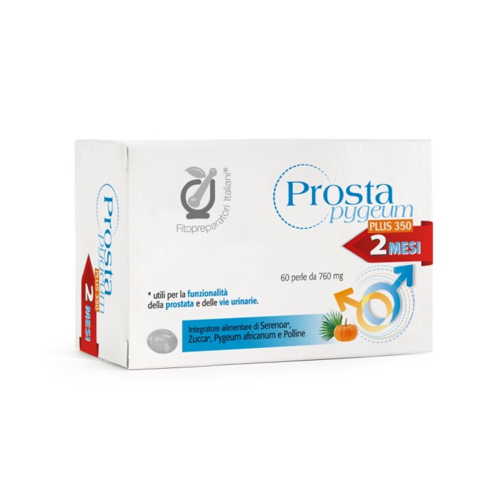 Prostapygeum Plus 350 60 perle - Integratore Prostata e Vie Urinarie