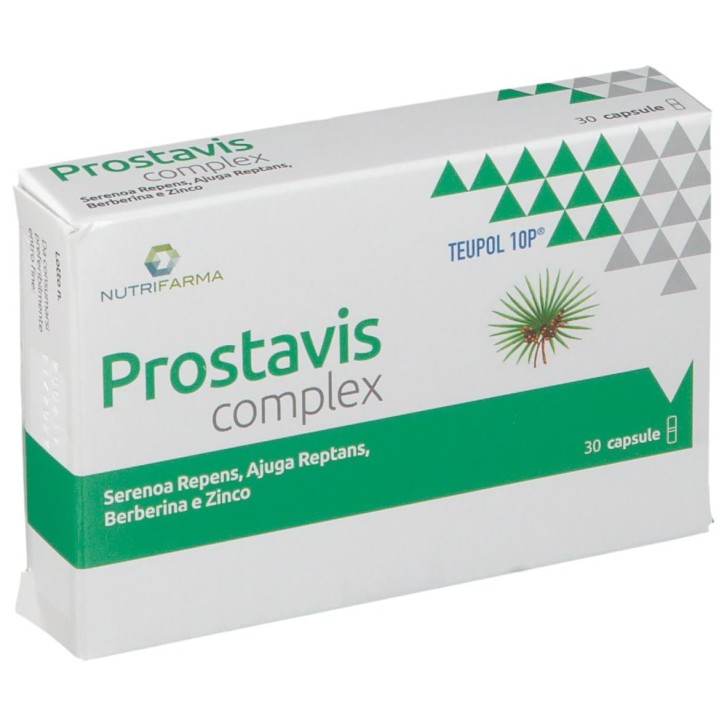 Prostavis Complex 30 Capsule - Integratore Benessere Prostata e Vie Urinarie