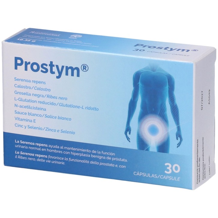 Prostym 30 Capsule - Integratore per prostata e vie urinarie
