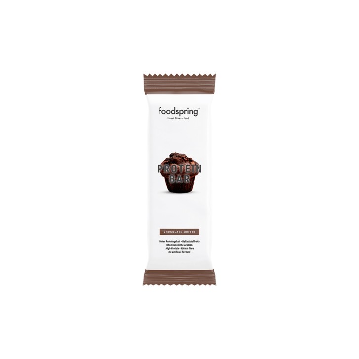 Foodspring Protein Bar Barretta Proteica Chocolate Muffin 60 grammi