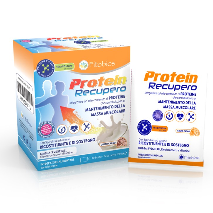 Protein Recupero 10 Bustine - Integratore Alimentare