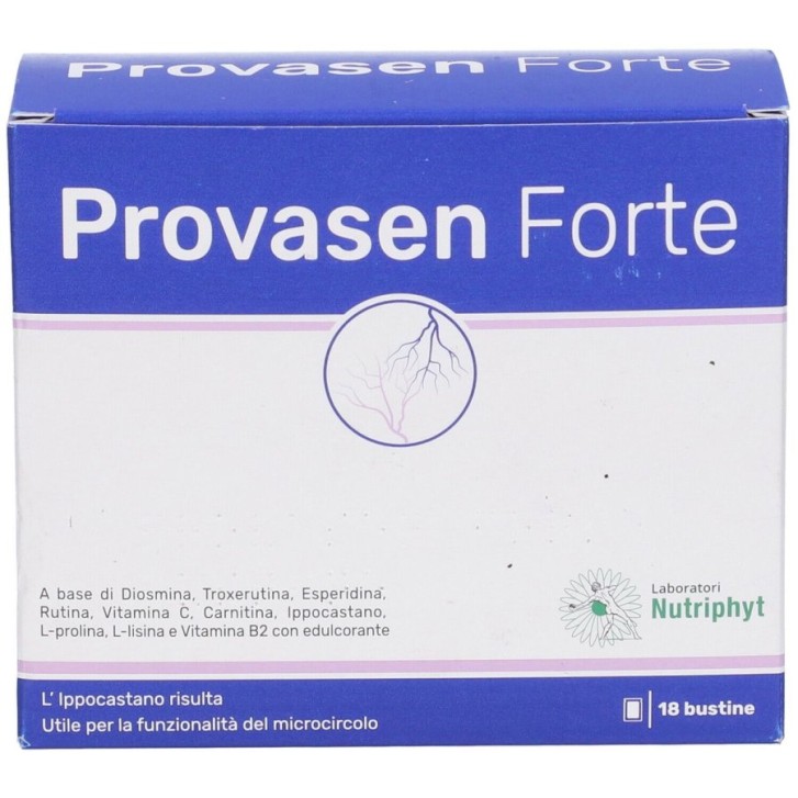 Provasen Forte 18 Bustine - Integratore per Circolazione e Microcircolo