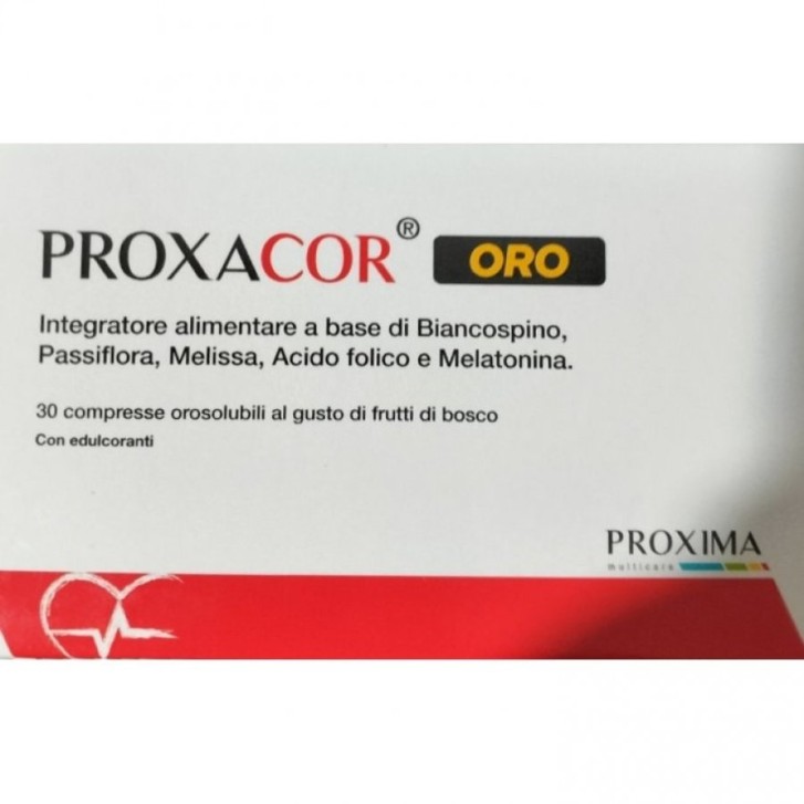 Proxacor Oro 30 compresse - Integratore Alimentare