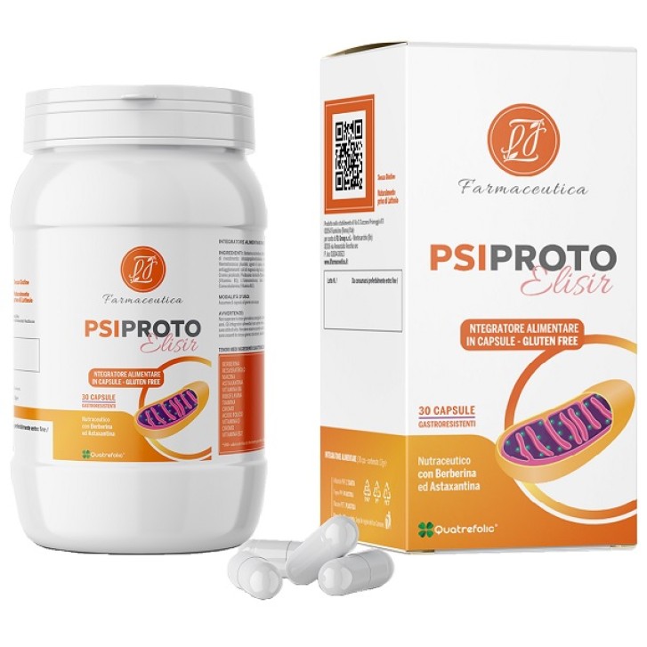Psiproto Elisir 30 Capsule Gastroresistenti - Integratore Metabolico
