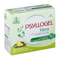 Psyllogel Thè al Limone Senza Zucchero 20 Bustine - Integratore Fibra Intestinale