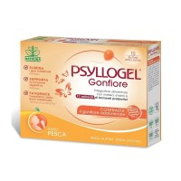 Psyllogel Gonfiore Gusto Pesca 10 Bustine - Integratore Gonfiore Addominale