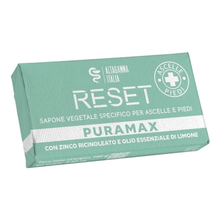 Puramax Reset Sapone Ascelle e Piedi 100 g