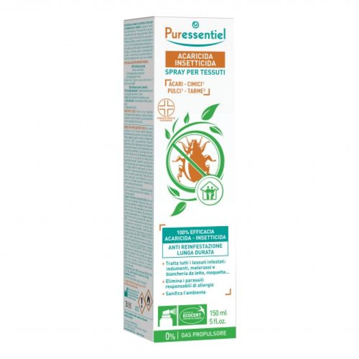 Puressentiel Spray Acaricida e Insetticida per tessuti 150 ml