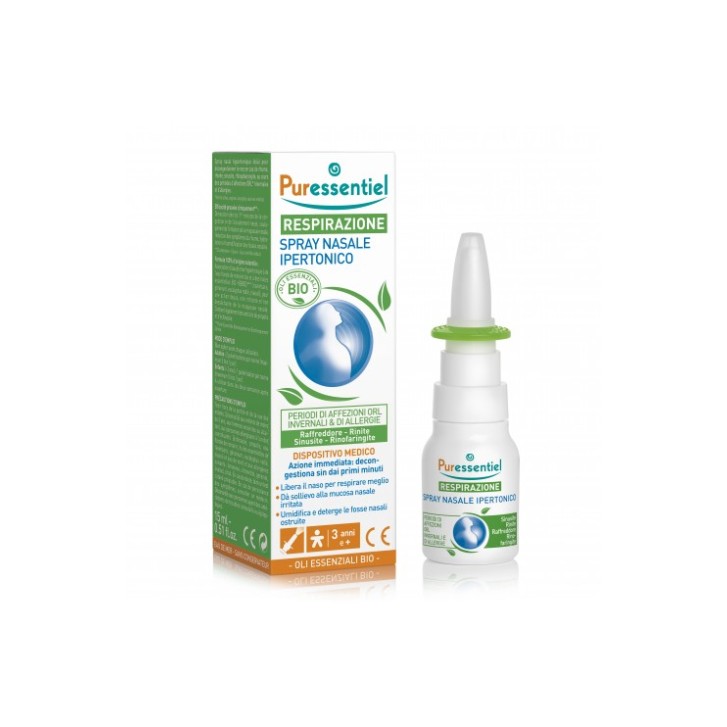 Puressentiel Spray Nasale Ipertonico Bio 15 ml