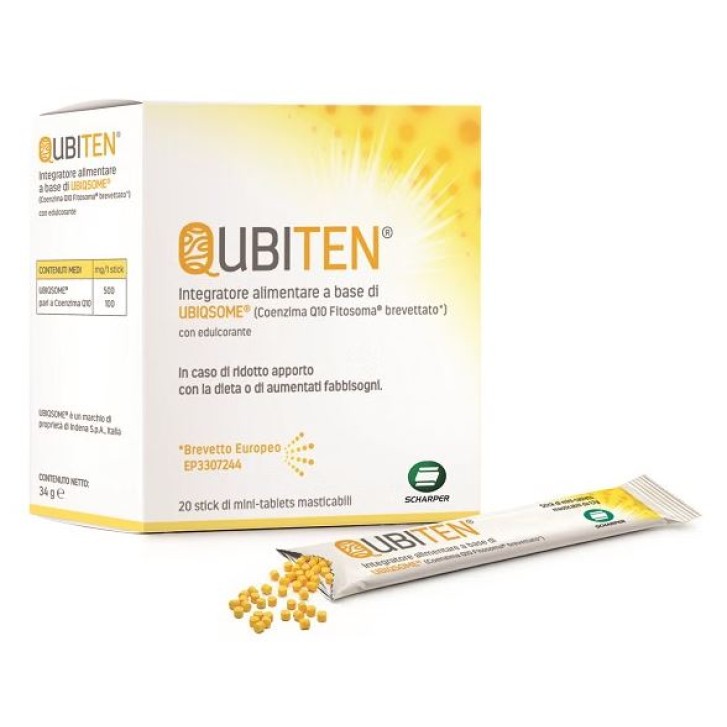 Qubiten 20 Stick - Integratore Coenzima Q10