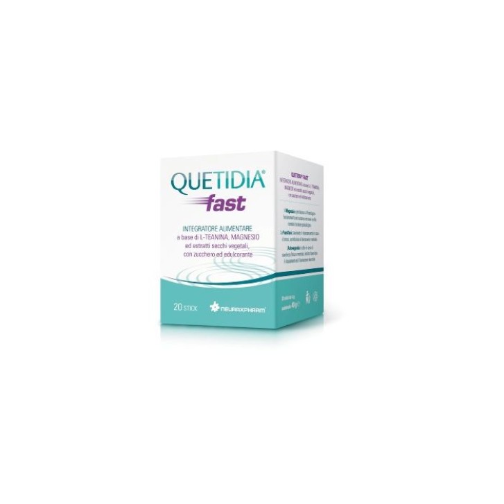 Quetidia Fast 20 Stick - Integratore Alimentare