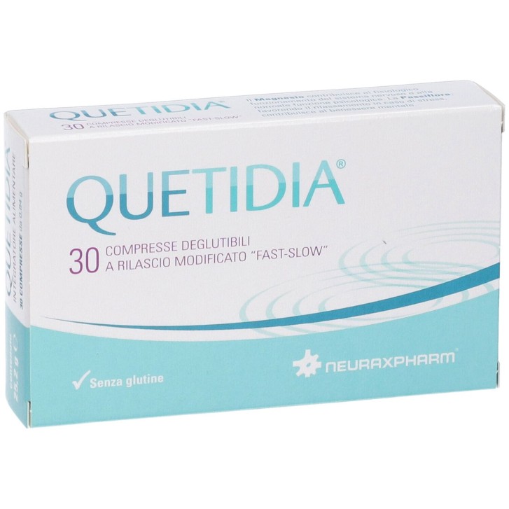 Quetidia 30 Compresse - Integratore per rilassamento e benessere mentale