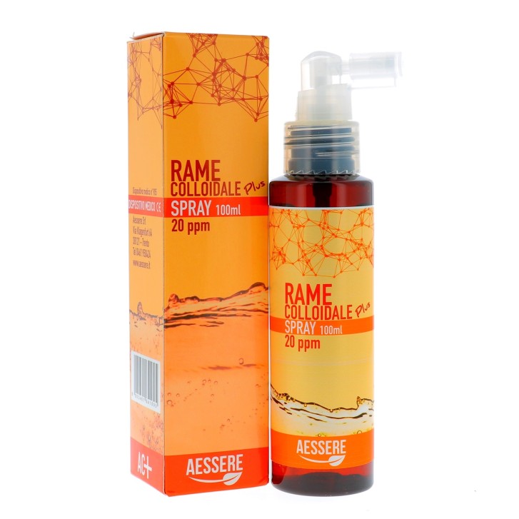 Rame Colloidale Plus 20PPM Spray 100 ml - Integratore Alimentare