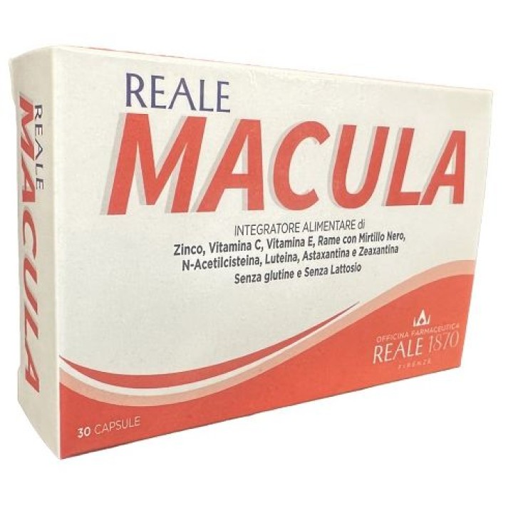 Reale Macula 30 capsule - Integratore Benessere Vista e Cognitivo