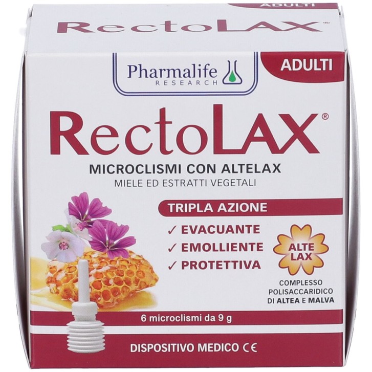 Rectolax Adulti 6 Microclismi da 9 g
