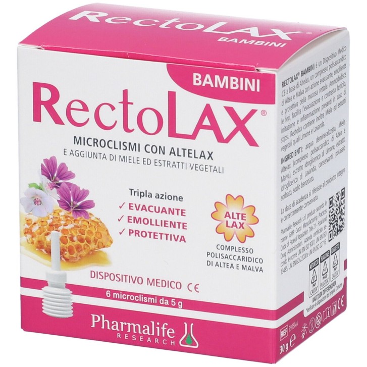Rectolax Bambini 6 Microclismi da 5 g