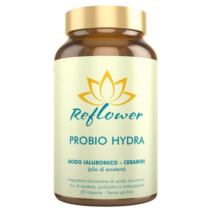 Reflower Probio Hydra 60 capsule - Integratore Benessere Pelle e Cartilagini