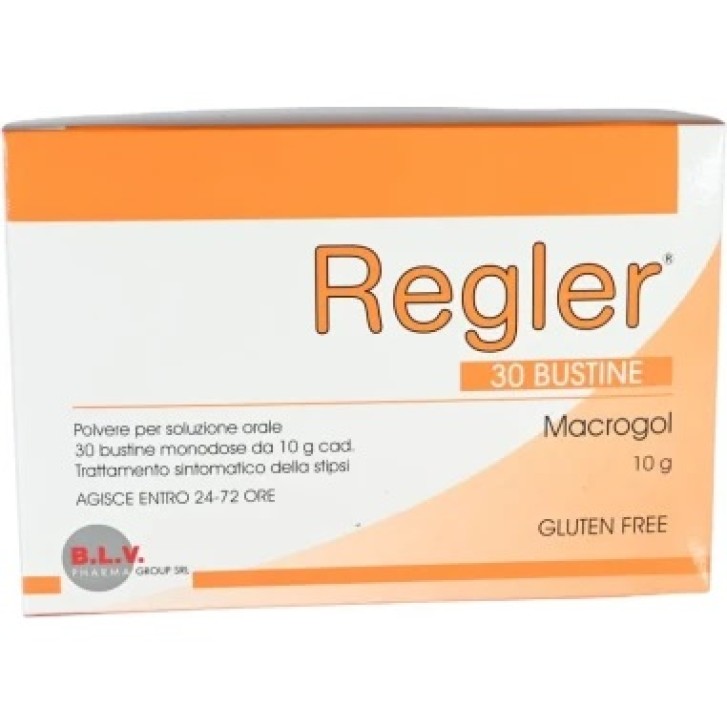 Regler Macrogol 4000 30 Bustine - Dispositivo per la Stipsi