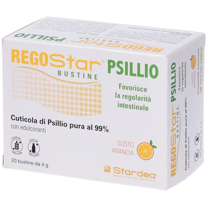 Regostar Psillo 20 bustine - Integratore Benessere Intestinale