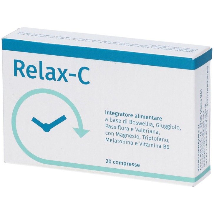 Relax-C 20 Compresse - Integratore Benessere Mentale