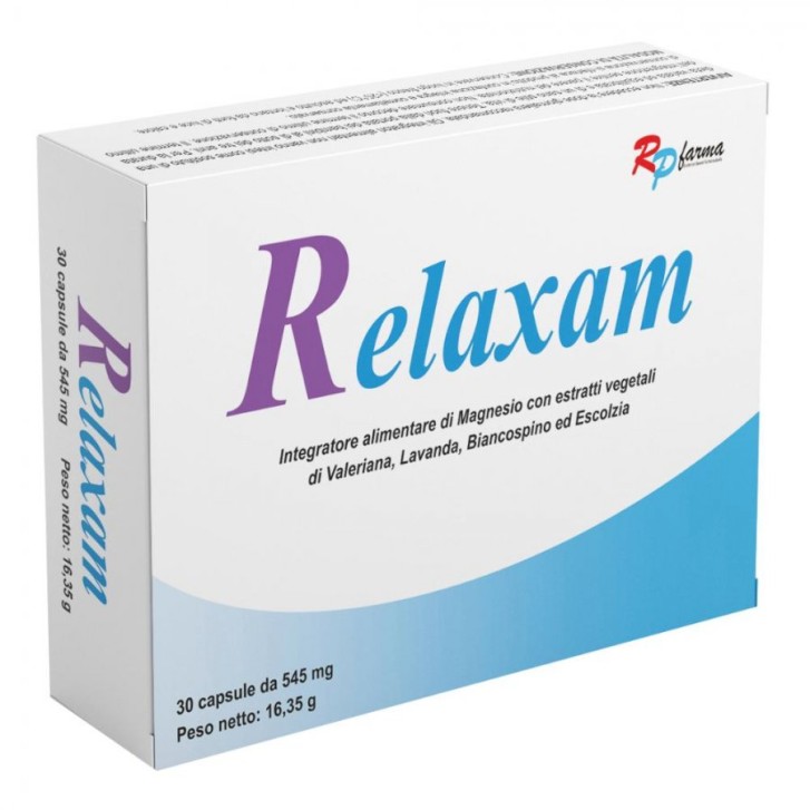 Relaxam 30 Capsule - Integratore Benessere e Rilassamento