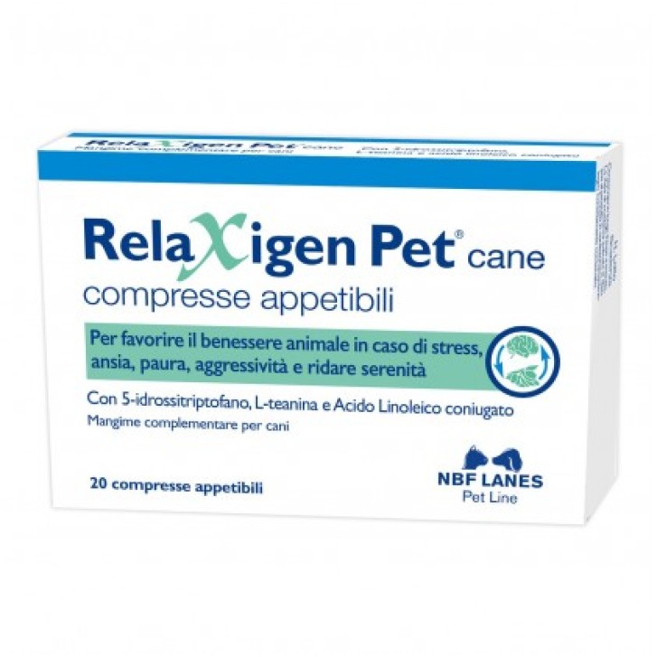 Relaxigen Pet Cane 20 Compresse - Integratore Veterinario
