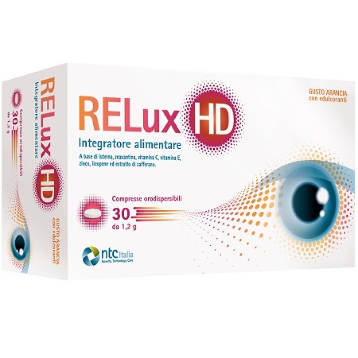 Relux HD 30 compresse - Integratore Benessere Vista