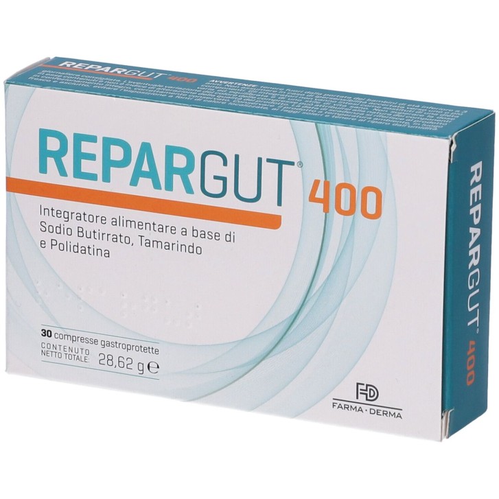 Repargut 400 30 compresse - Integratore Transito Intestinale