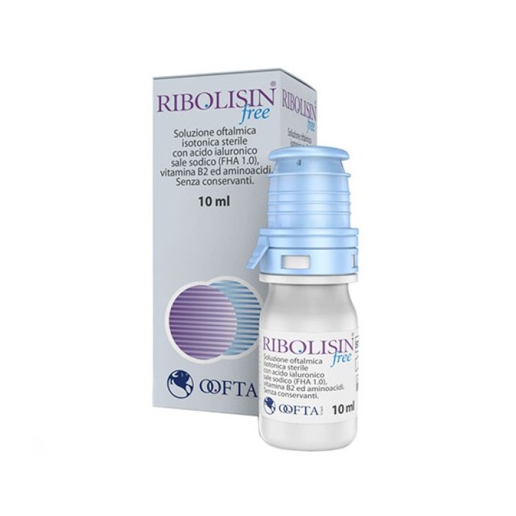 Ribolisin Free Soluzione Oftalmica Lubrificante 10 ml