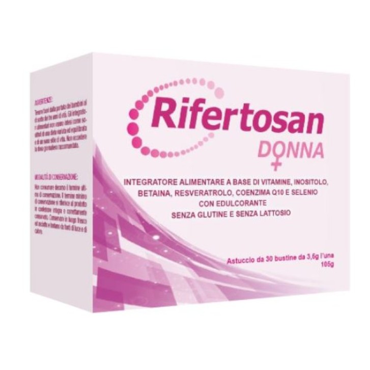 Rifertosan Donna 30 Bustine - Integratore per Fertilit&agrave; Femminile