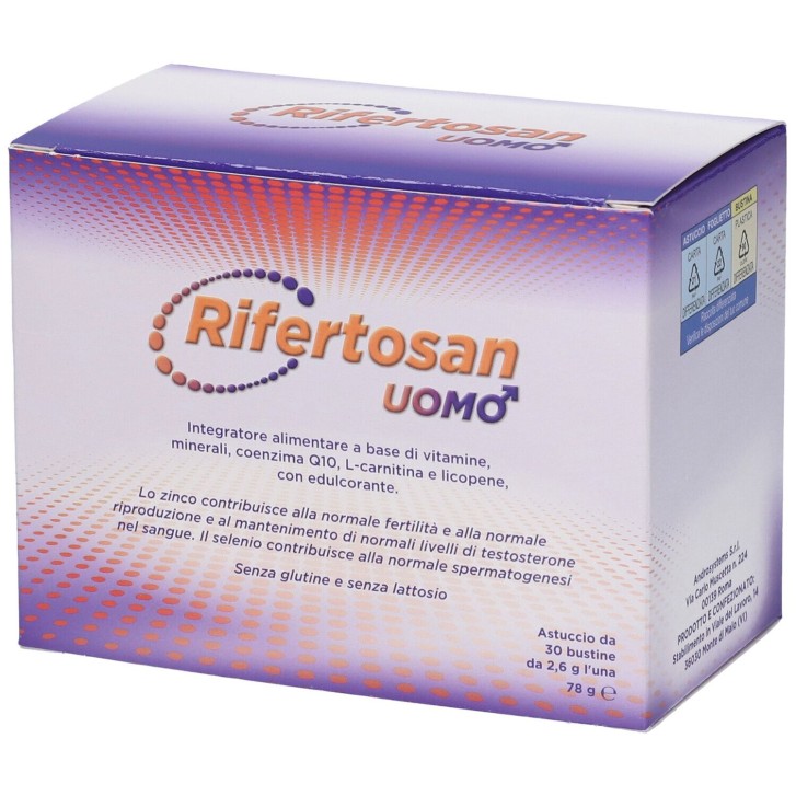 Rifertosan Uomo 30 Bustine - Integratore per Fertilit&agrave; Maschile